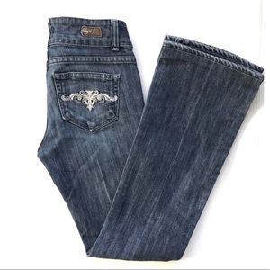 Paige Jeans Medium Wash Size-26-hemmed to 30.25”